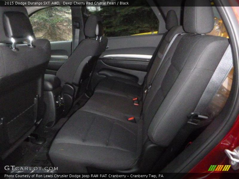 Deep Cherry Red Crystal Pearl / Black 2015 Dodge Durango SXT AWD