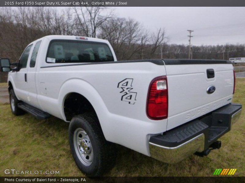 Oxford White / Steel 2015 Ford F350 Super Duty XL Super Cab 4x4