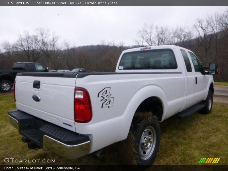 Oxford White / Steel 2015 Ford F350 Super Duty XL Super Cab 4x4