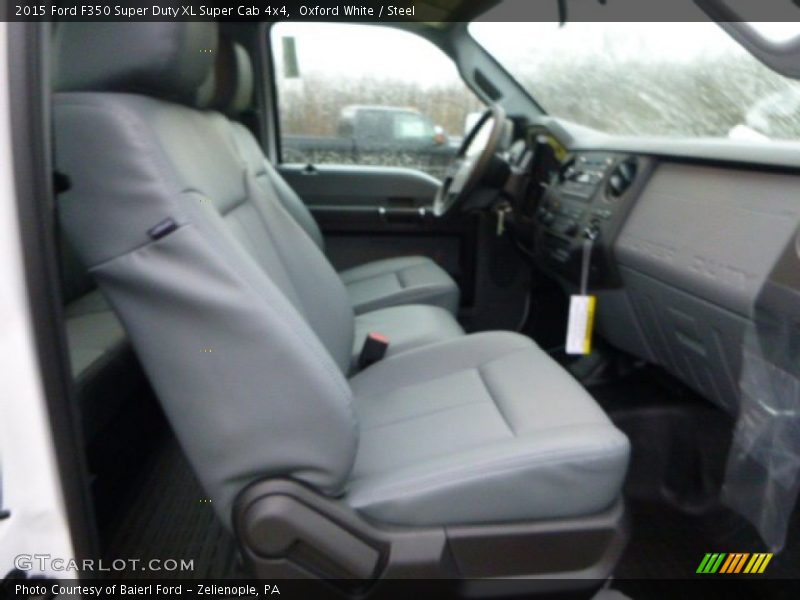 Oxford White / Steel 2015 Ford F350 Super Duty XL Super Cab 4x4