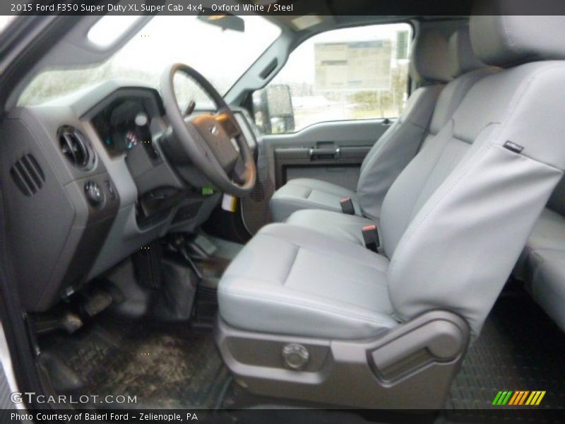 Oxford White / Steel 2015 Ford F350 Super Duty XL Super Cab 4x4