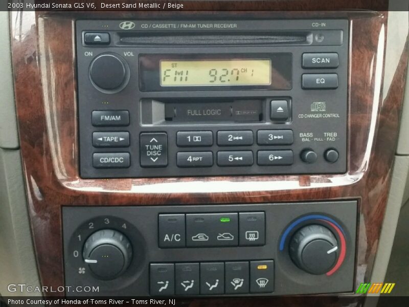 Desert Sand Metallic / Beige 2003 Hyundai Sonata GLS V6