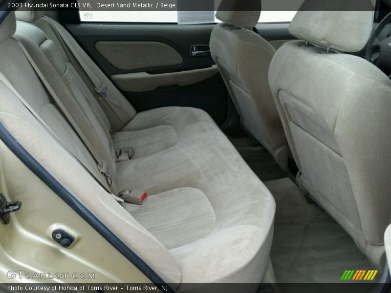 Desert Sand Metallic / Beige 2003 Hyundai Sonata GLS V6