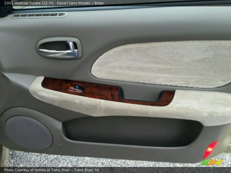 Desert Sand Metallic / Beige 2003 Hyundai Sonata GLS V6