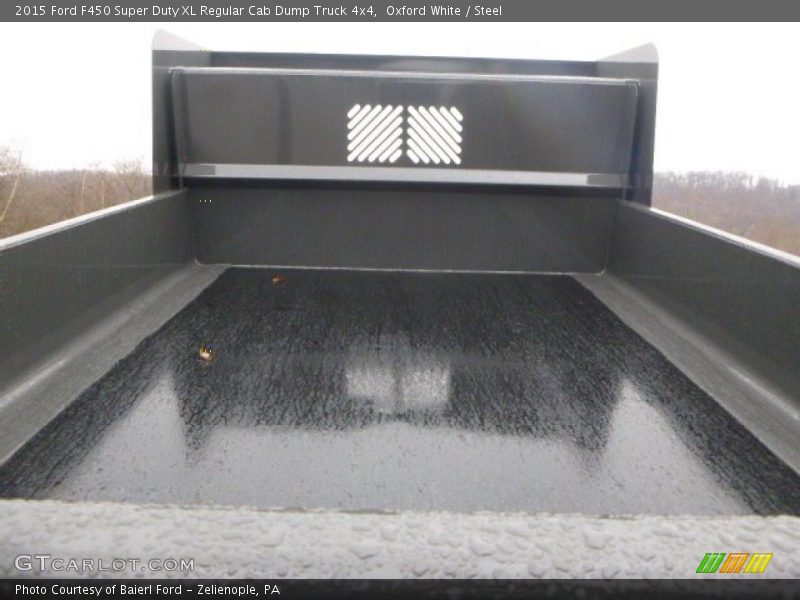 Oxford White / Steel 2015 Ford F450 Super Duty XL Regular Cab Dump Truck 4x4