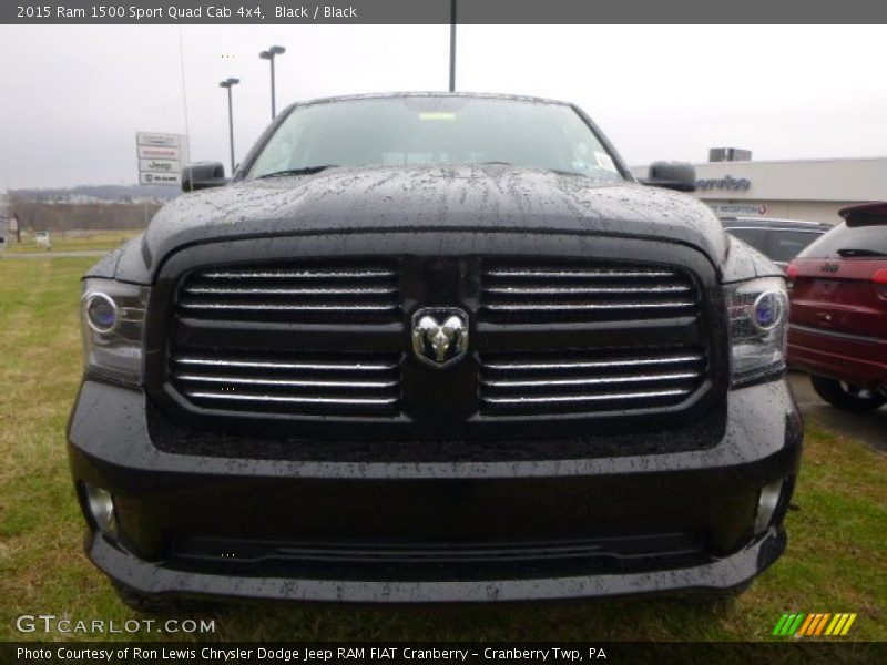 Black / Black 2015 Ram 1500 Sport Quad Cab 4x4