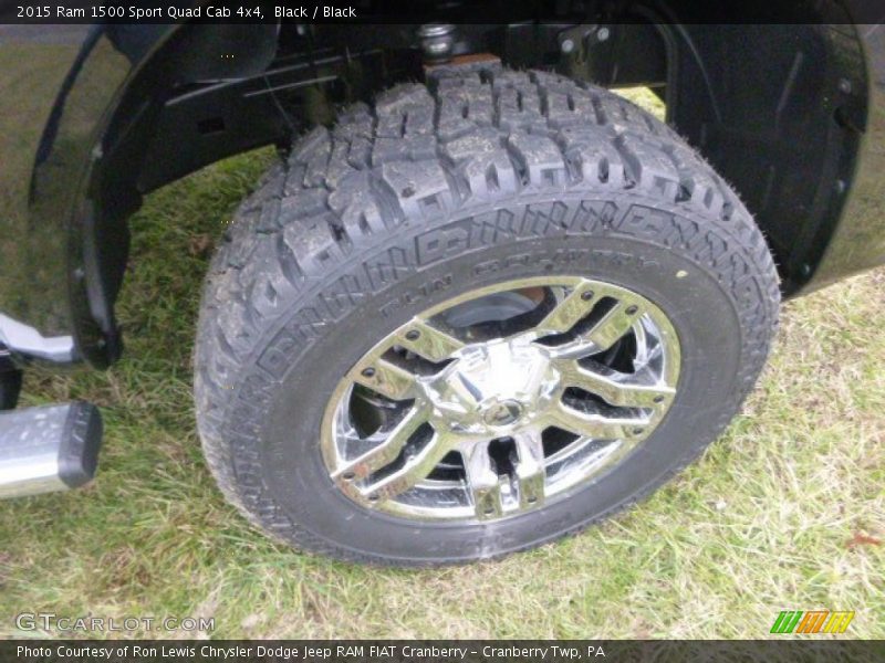 Black / Black 2015 Ram 1500 Sport Quad Cab 4x4