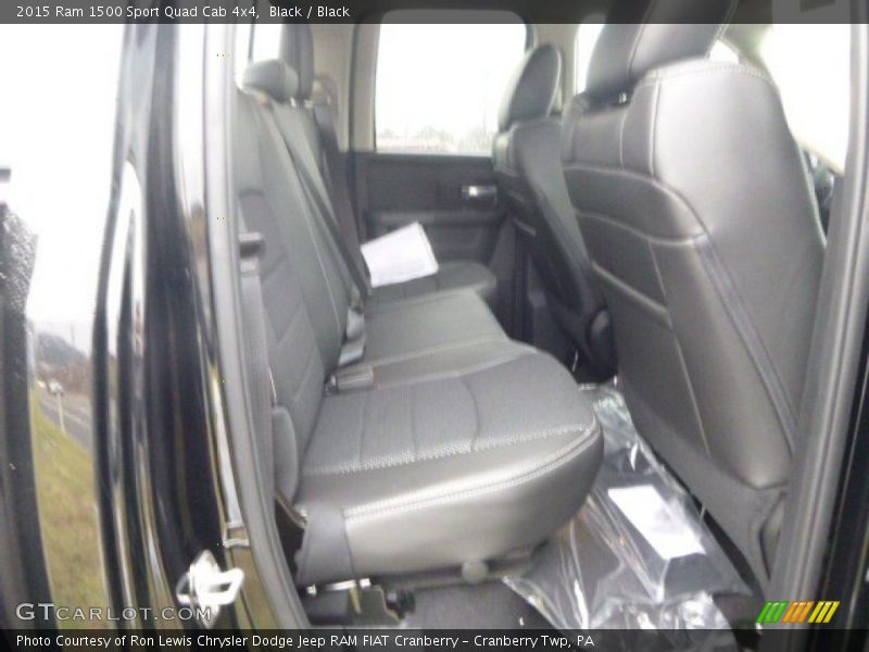 Black / Black 2015 Ram 1500 Sport Quad Cab 4x4