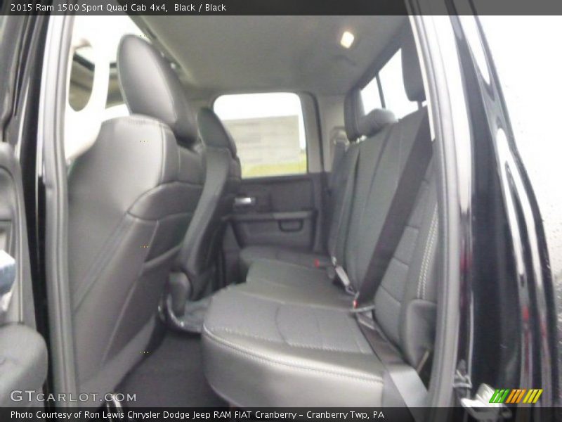 Black / Black 2015 Ram 1500 Sport Quad Cab 4x4