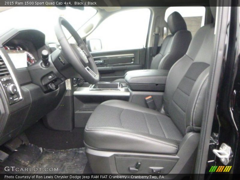 Black / Black 2015 Ram 1500 Sport Quad Cab 4x4