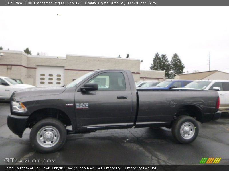  2015 2500 Tradesman Regular Cab 4x4 Granite Crystal Metallic