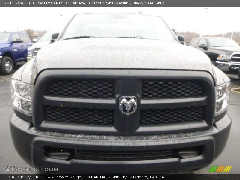 Granite Crystal Metallic / Black/Diesel Gray 2015 Ram 2500 Tradesman Regular Cab 4x4