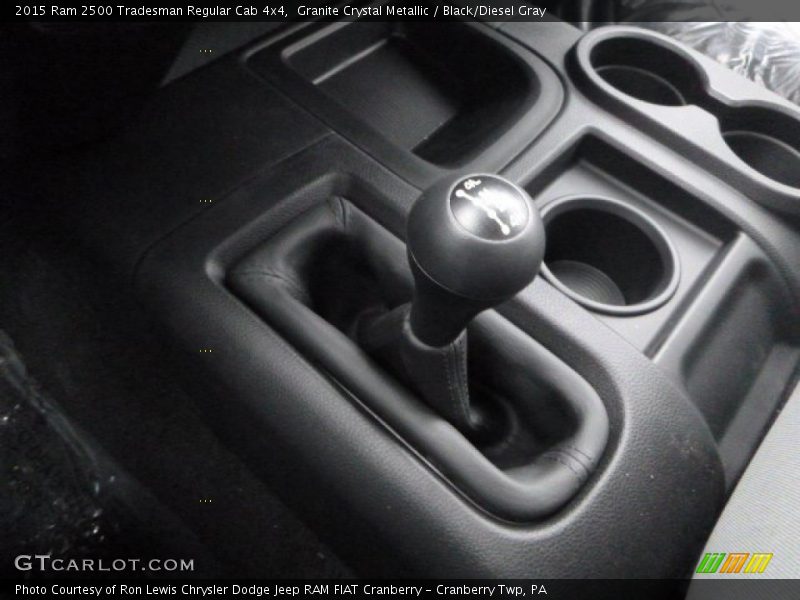 Granite Crystal Metallic / Black/Diesel Gray 2015 Ram 2500 Tradesman Regular Cab 4x4