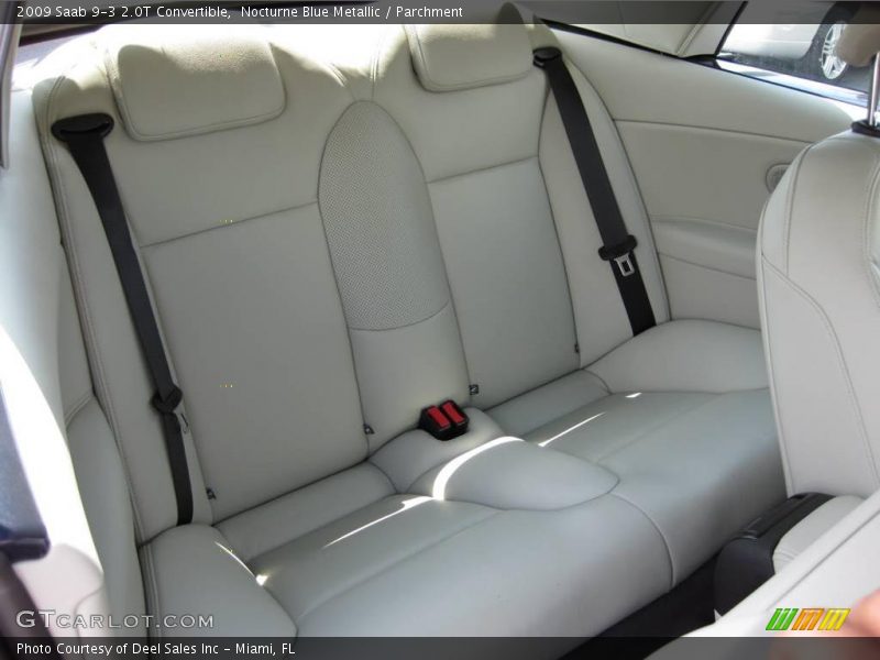 Nocturne Blue Metallic / Parchment 2009 Saab 9-3 2.0T Convertible