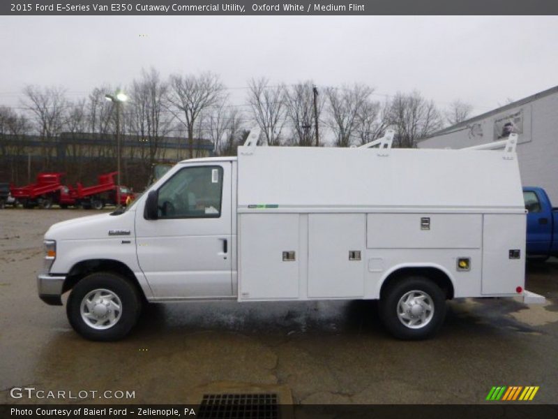  2015 E-Series Van E350 Cutaway Commercial Utility Oxford White
