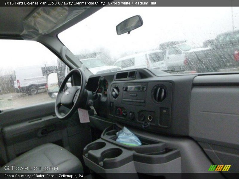 Oxford White / Medium Flint 2015 Ford E-Series Van E350 Cutaway Commercial Utility