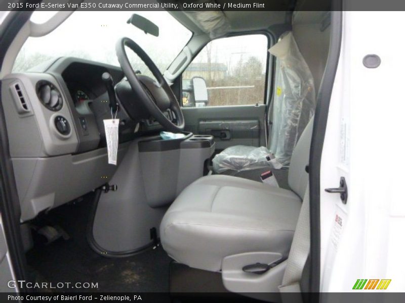  2015 E-Series Van E350 Cutaway Commercial Utility Medium Flint Interior