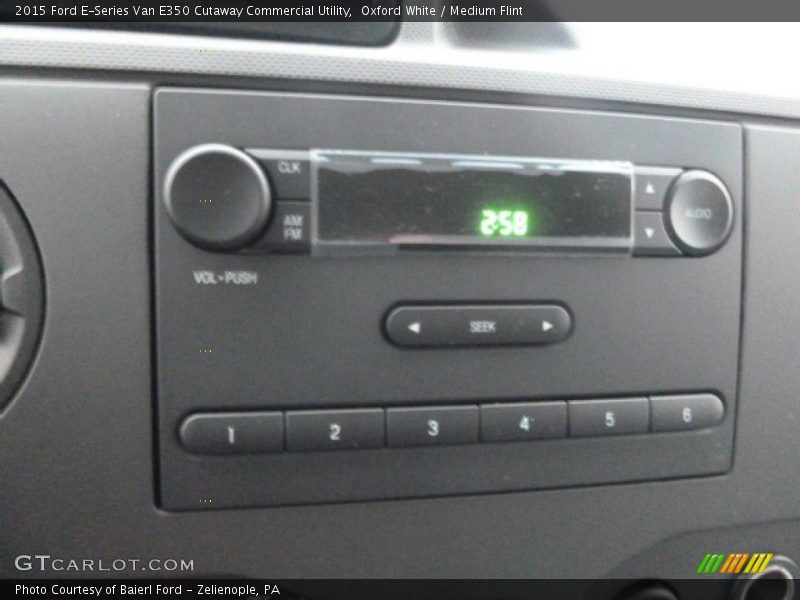 Oxford White / Medium Flint 2015 Ford E-Series Van E350 Cutaway Commercial Utility