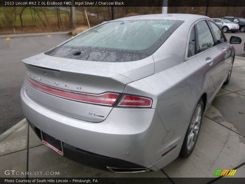 Ingot Silver / Charcoal Black 2013 Lincoln MKZ 2.0L EcoBoost FWD