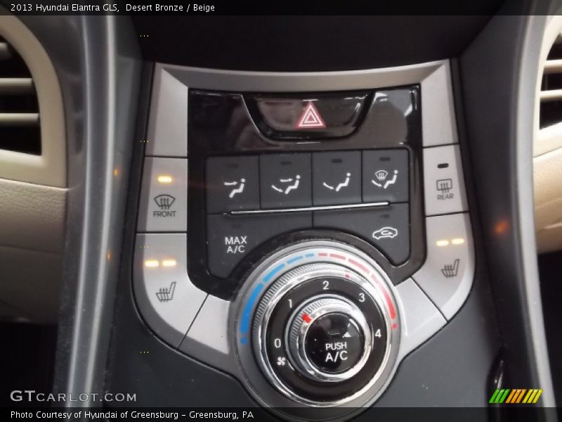 Desert Bronze / Beige 2013 Hyundai Elantra GLS