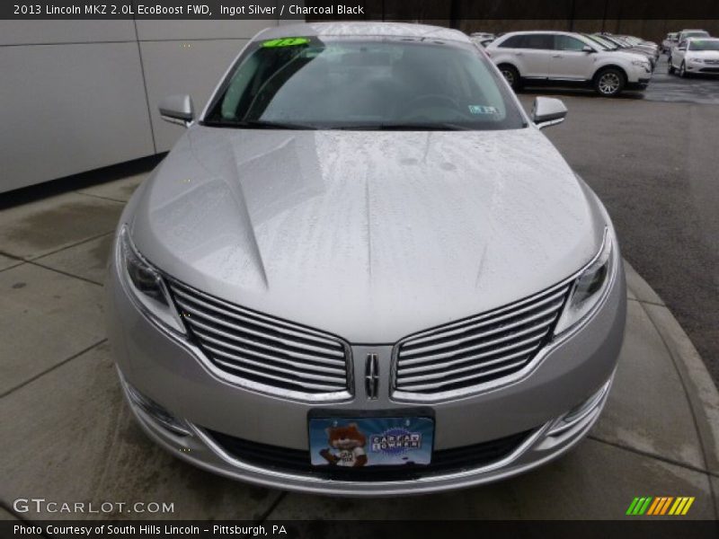 Ingot Silver / Charcoal Black 2013 Lincoln MKZ 2.0L EcoBoost FWD