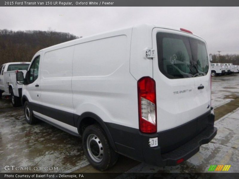Oxford White / Pewter 2015 Ford Transit Van 150 LR Regular
