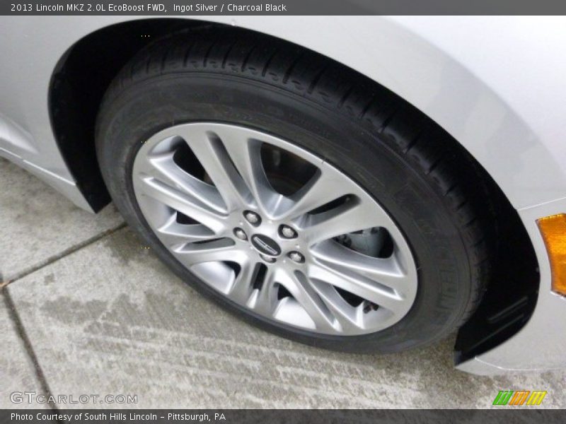 Ingot Silver / Charcoal Black 2013 Lincoln MKZ 2.0L EcoBoost FWD