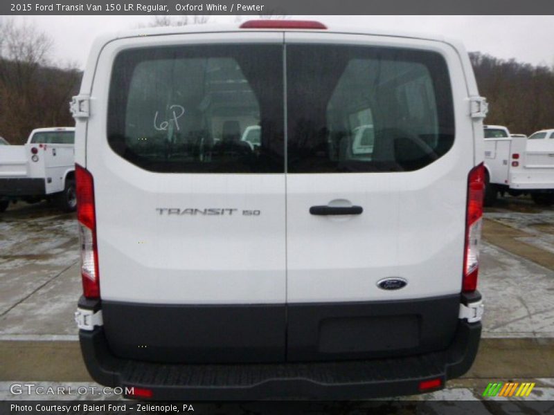 Oxford White / Pewter 2015 Ford Transit Van 150 LR Regular