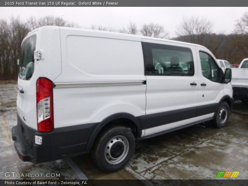 Oxford White / Pewter 2015 Ford Transit Van 150 LR Regular