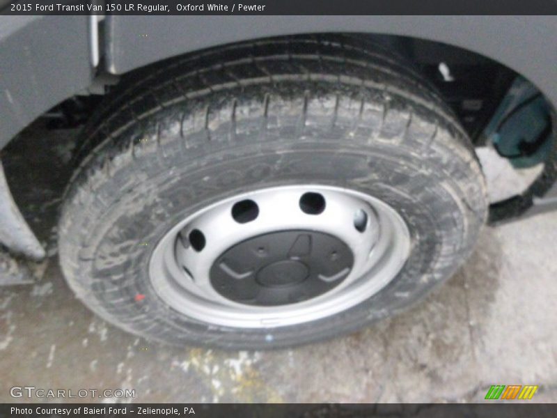 Oxford White / Pewter 2015 Ford Transit Van 150 LR Regular