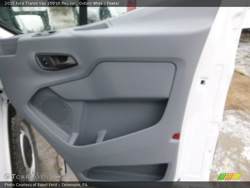 Oxford White / Pewter 2015 Ford Transit Van 150 LR Regular