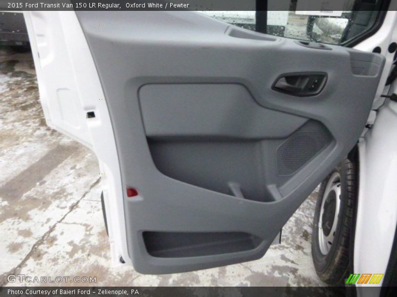 Oxford White / Pewter 2015 Ford Transit Van 150 LR Regular