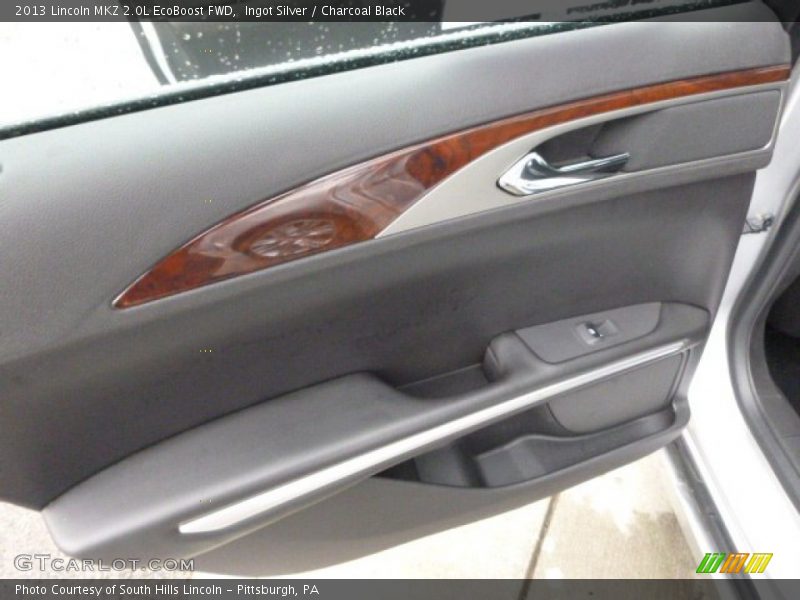 Ingot Silver / Charcoal Black 2013 Lincoln MKZ 2.0L EcoBoost FWD