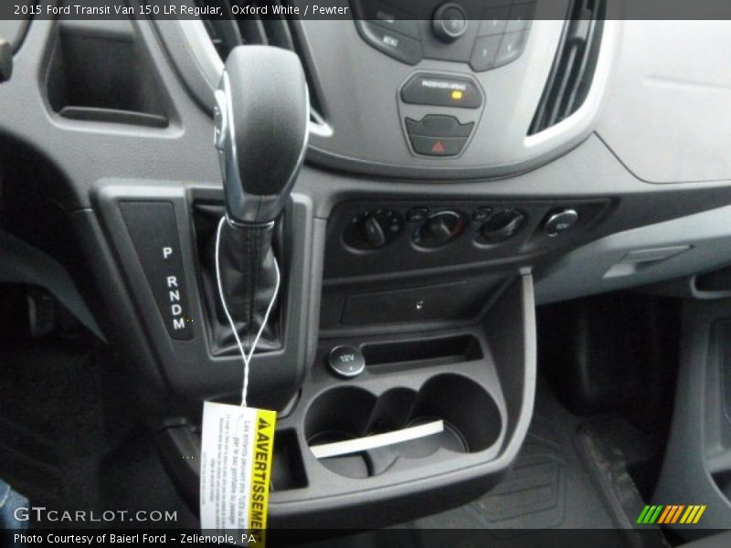 Oxford White / Pewter 2015 Ford Transit Van 150 LR Regular