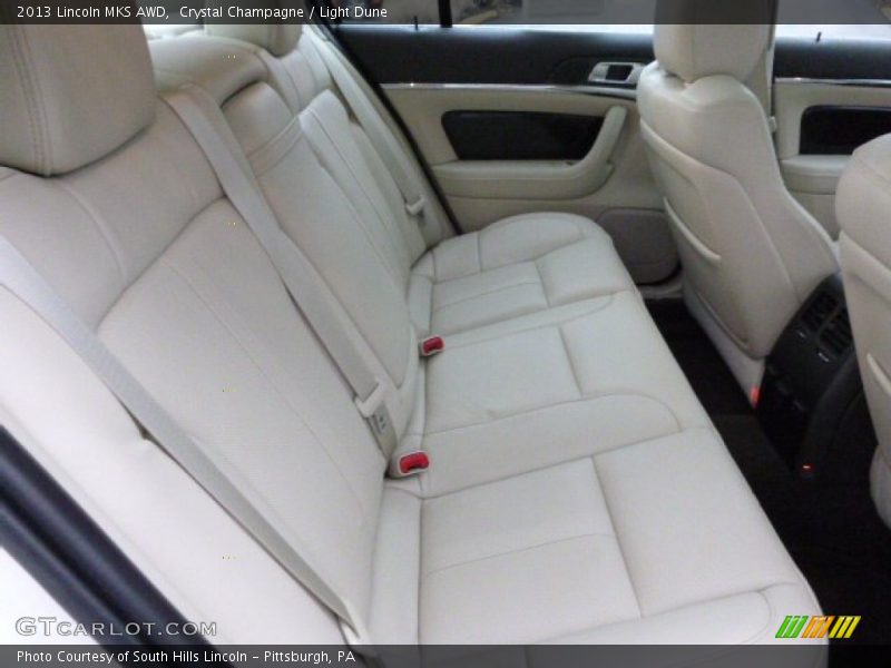 Crystal Champagne / Light Dune 2013 Lincoln MKS AWD