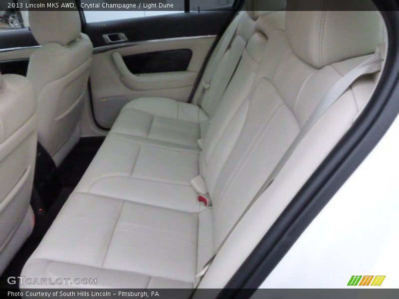Crystal Champagne / Light Dune 2013 Lincoln MKS AWD
