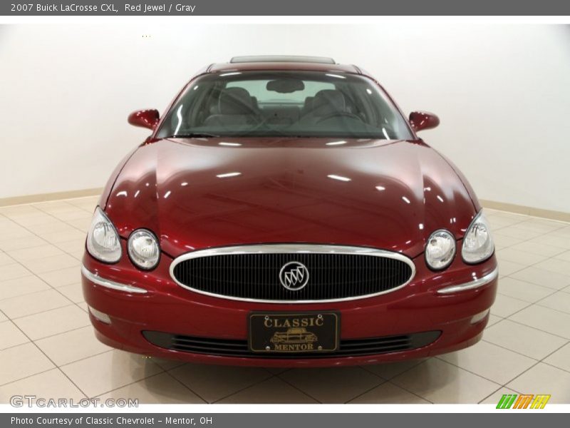 Red Jewel / Gray 2007 Buick LaCrosse CXL