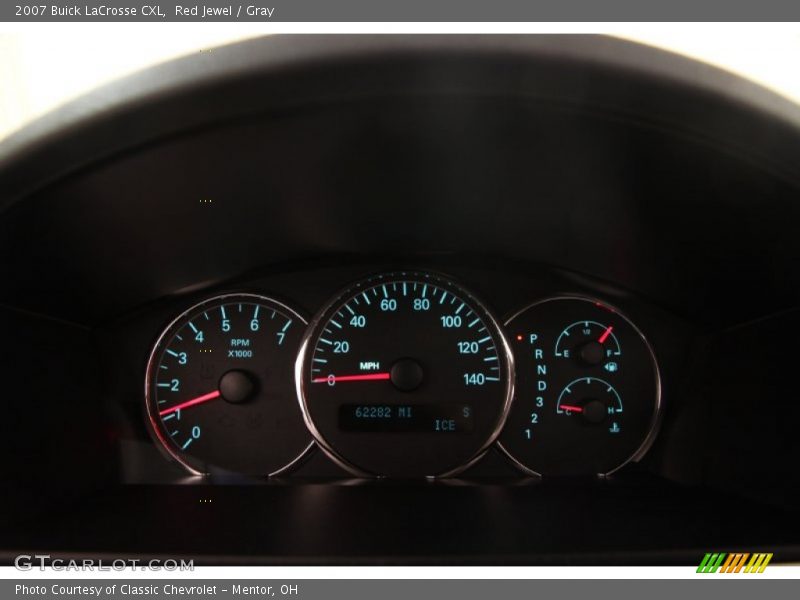 Red Jewel / Gray 2007 Buick LaCrosse CXL