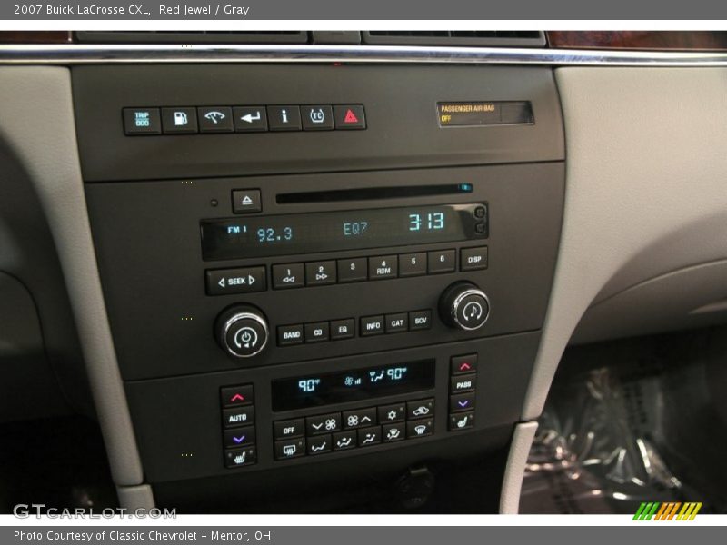 Red Jewel / Gray 2007 Buick LaCrosse CXL