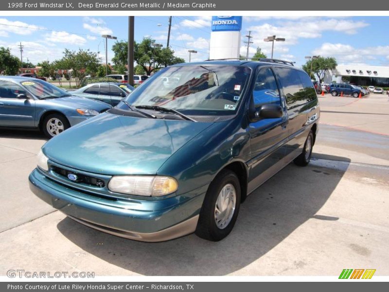 Deep Emerald Green Metallic / Medium Graphite 1998 Ford Windstar LX