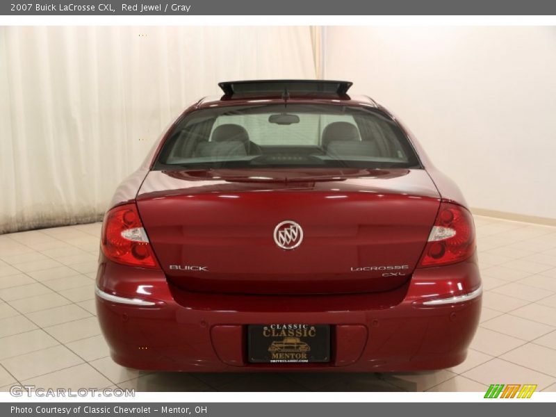 Red Jewel / Gray 2007 Buick LaCrosse CXL