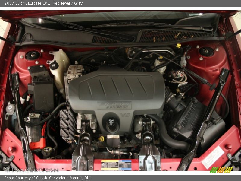 Red Jewel / Gray 2007 Buick LaCrosse CXL