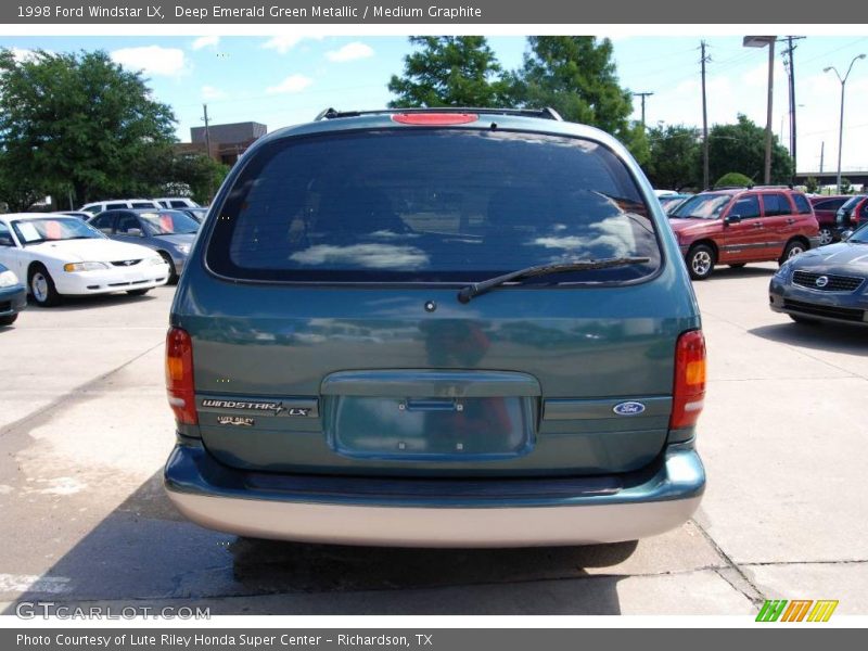 Deep Emerald Green Metallic / Medium Graphite 1998 Ford Windstar LX