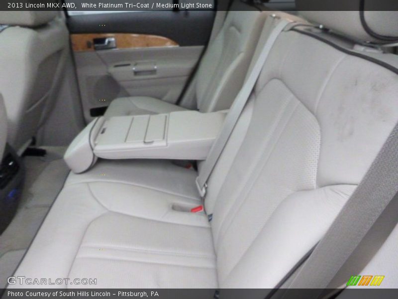 White Platinum Tri-Coat / Medium Light Stone 2013 Lincoln MKX AWD