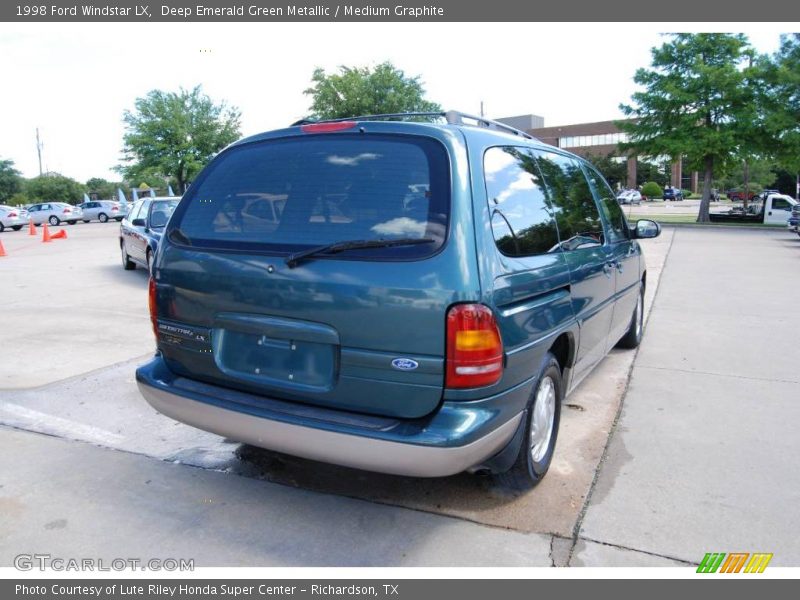 Deep Emerald Green Metallic / Medium Graphite 1998 Ford Windstar LX
