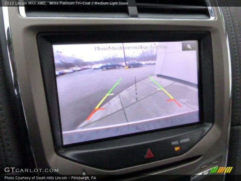 White Platinum Tri-Coat / Medium Light Stone 2013 Lincoln MKX AWD