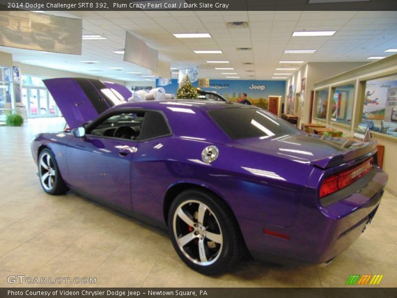 Plum Crazy Pearl Coat / Dark Slate Gray 2014 Dodge Challenger SRT8 392