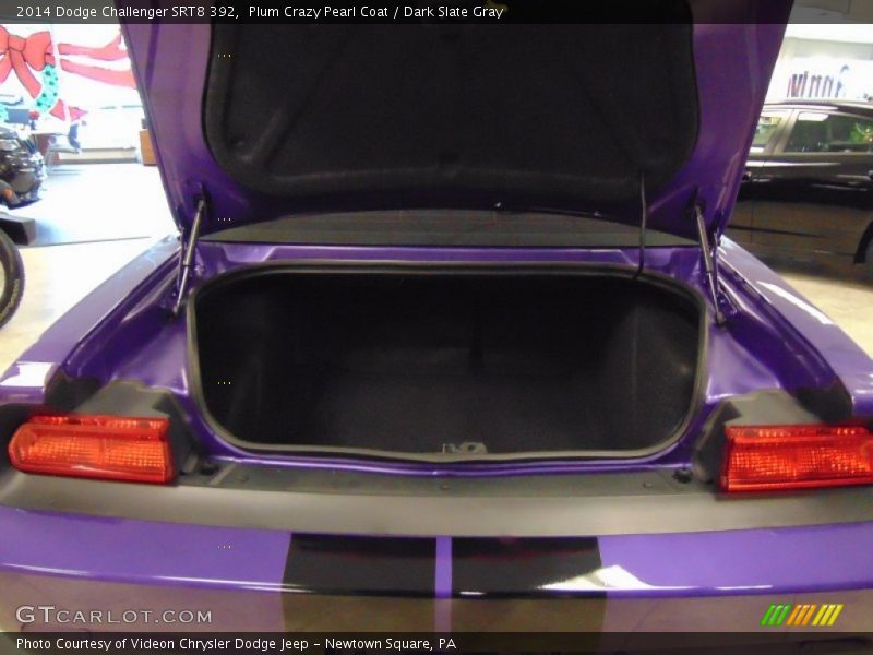 Plum Crazy Pearl Coat / Dark Slate Gray 2014 Dodge Challenger SRT8 392