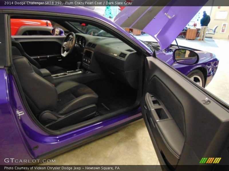 Plum Crazy Pearl Coat / Dark Slate Gray 2014 Dodge Challenger SRT8 392