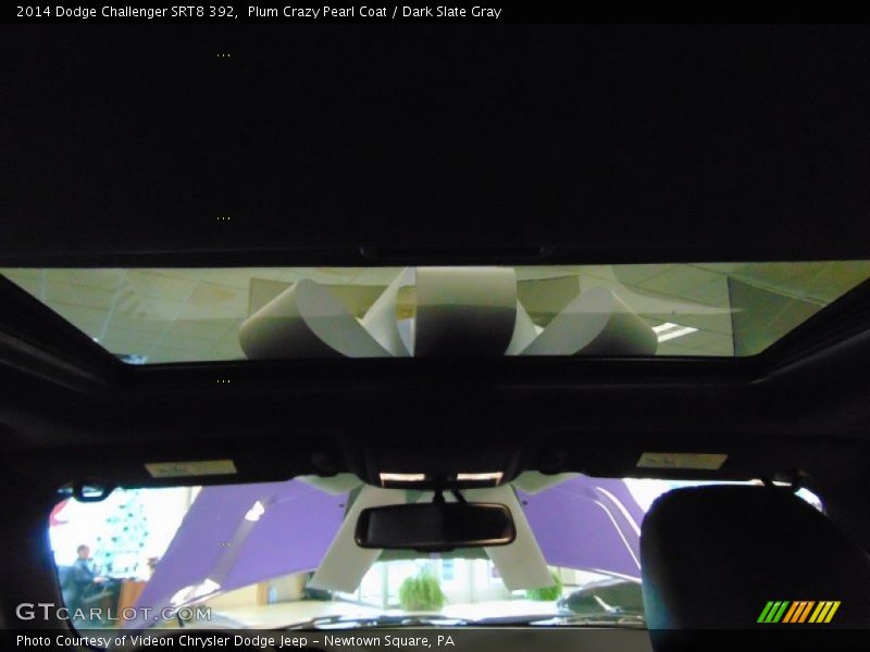 Plum Crazy Pearl Coat / Dark Slate Gray 2014 Dodge Challenger SRT8 392